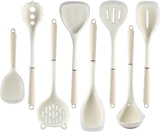 Set of 8 Non-Stick Silicone Kitchen Utensils