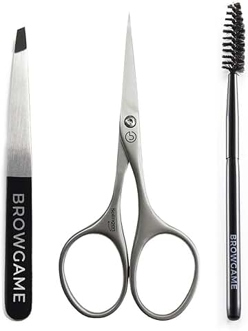 3-Piece Brow Grooming Kit for Precise Eyebrow Shaping