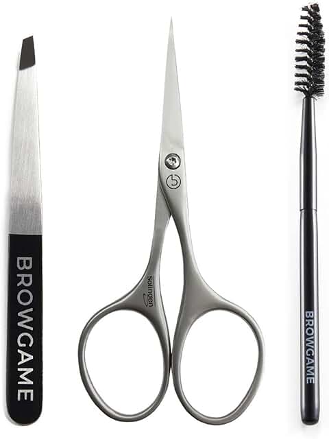 3-Piece Brow Grooming Kit for Precise Eyebrow Shaping