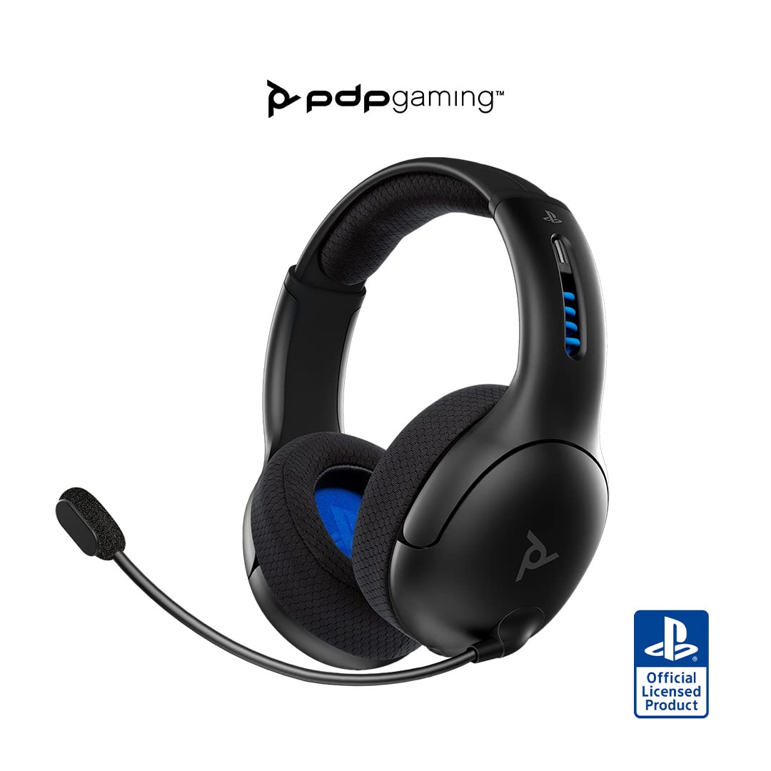 Gaming LVL50 Wireless Stereo Headset With Noise Cancelling Microphone: Black - PS5/PS4
