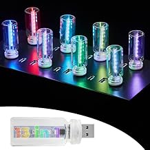 13-in-1 Touch Dimmable Car LED Light with 7 Colors