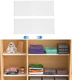 Adjustable Heavy Duty Closet Shelves, 2 Pack