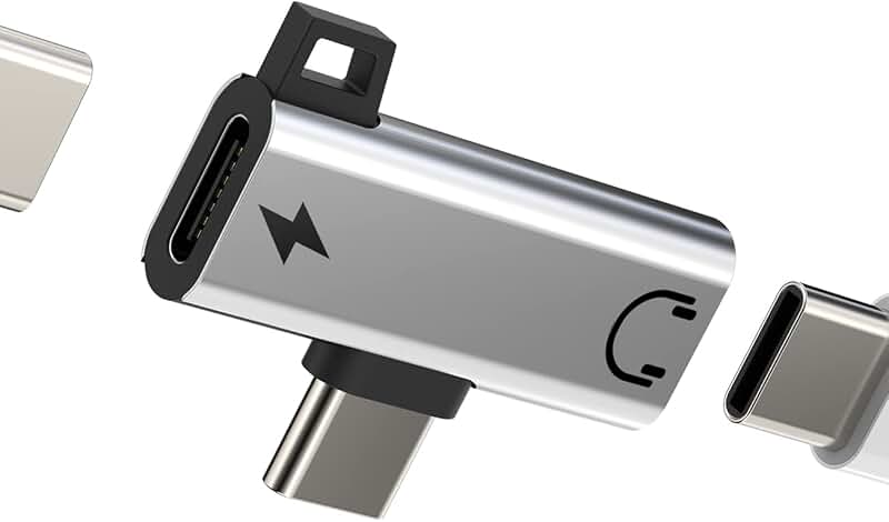 USB-C Headphone and Charging Adapter