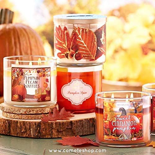 Pumpkin Vanilla Creme Candle by  3 Wick and Fall Candle