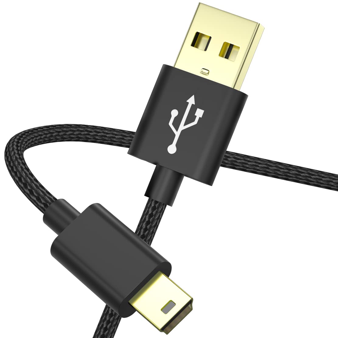 3FT Braided USB Cable for Digital Cameras and Camcorders