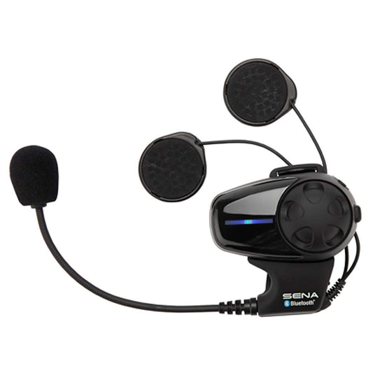 SMH10-10 Motorcycle Bluetooth Headset / Intercom (Single) , Black