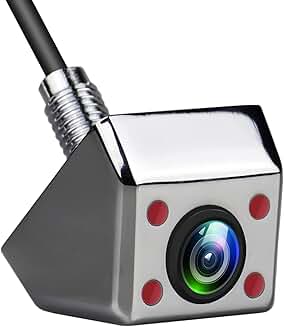 Rear View Camera with Night Vision and Waterproof Design