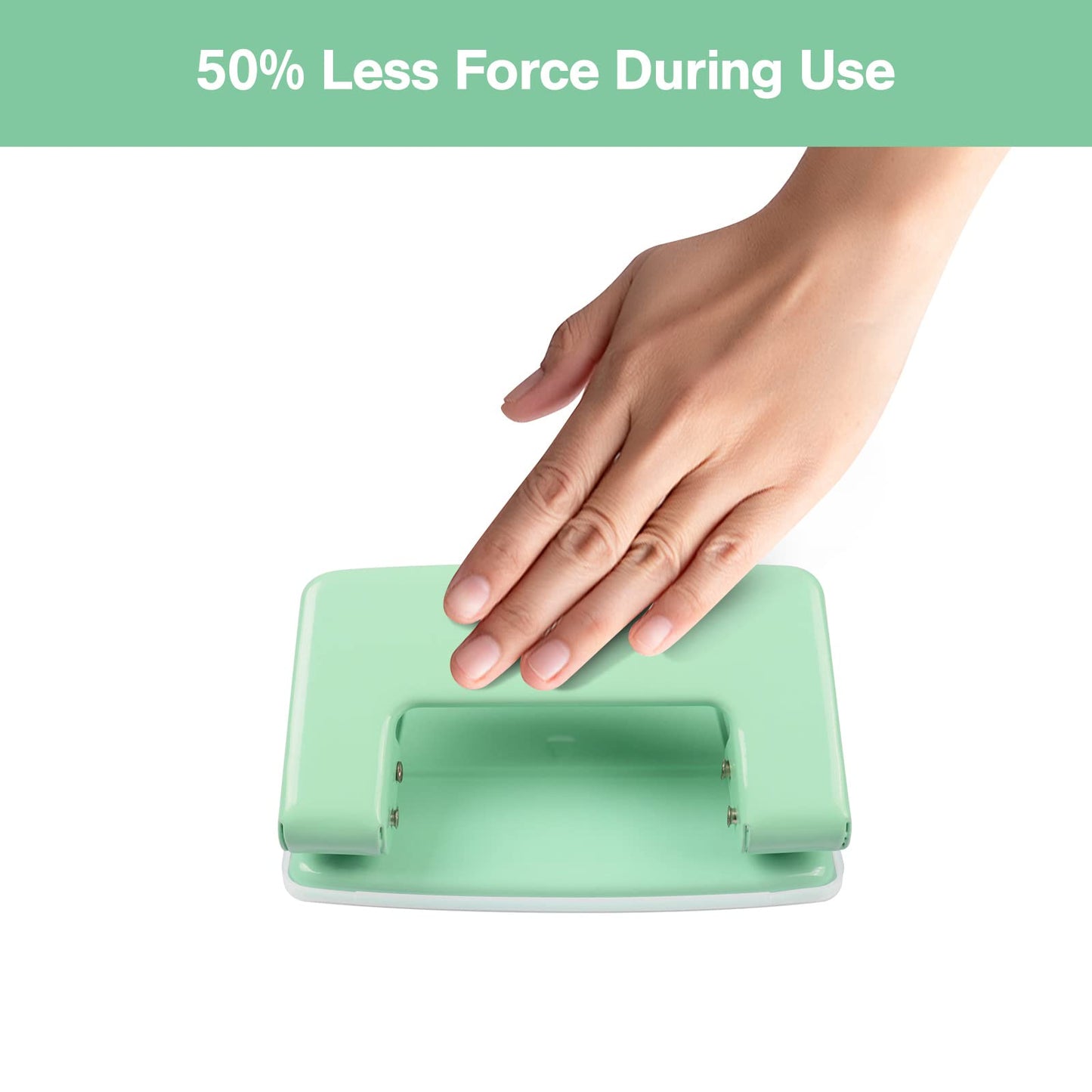Dual Hole Puncher 10 Sheet Capacity Office Supplies