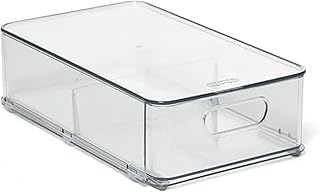 Stackable Clear Fridge and Pantry Storage Drawer