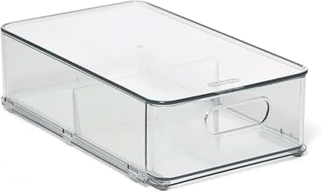 Stackable Clear Fridge and Pantry Storage Drawer
