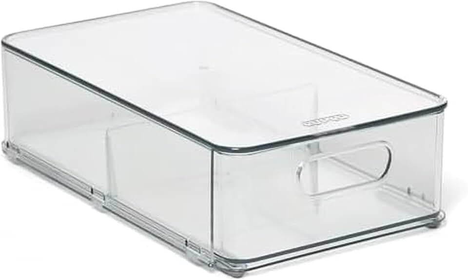 Stackable Clear Fridge and Pantry Storage Drawer