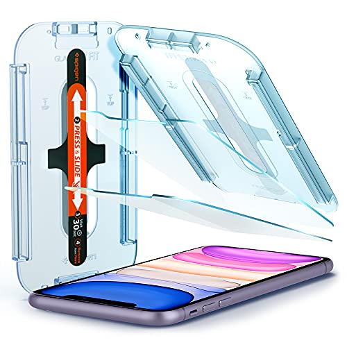 Tempered Glass Screen Protector for iPhone 11 and XR, 2 Pack