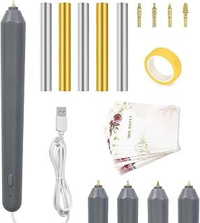 30-Piece Hot Foil Embossing Pen Set with Tips and Supplies