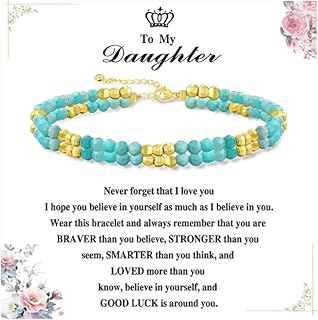 Natural Stone Beaded Bracelets for Women and Teenagers