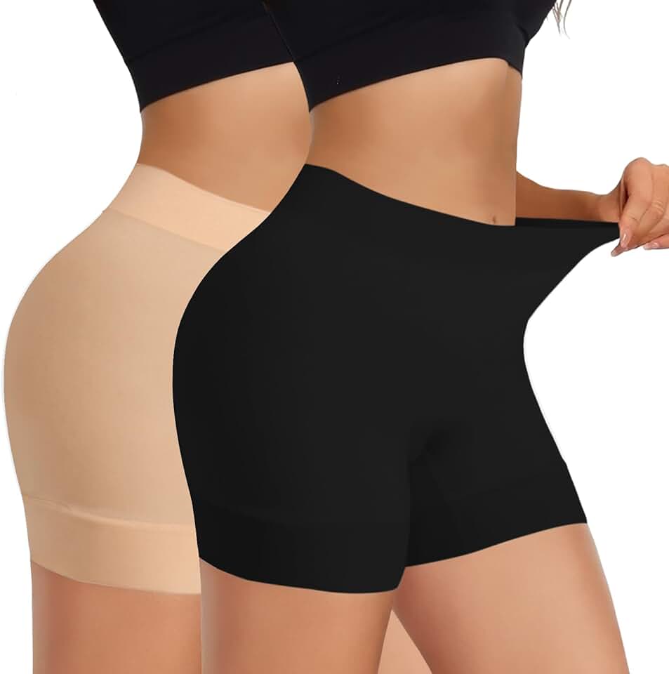 Two-Pack Seamless Women’s Anti-Chafing Shorts