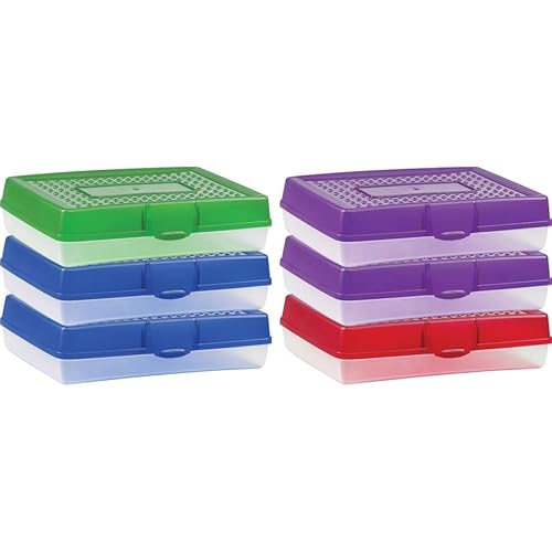 Bright Assorted Carrying Case for Pencils
