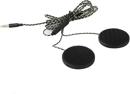 Helmet speaker with 3.5mm jack for motorcycle helmets