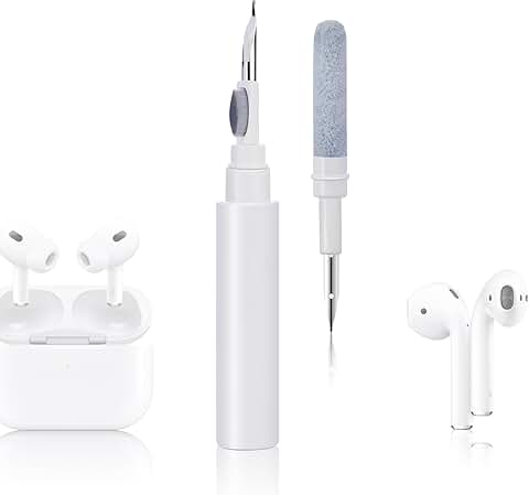 Multi-Function Earbud Cleaning Kit with Brush and Sponge