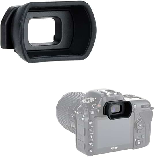 Long Soft Viewfinder Eyecup for DSLR Cameras