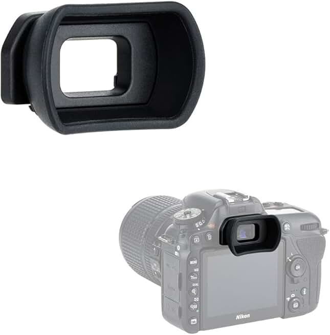 Long Soft Viewfinder Eyecup for DSLR Cameras