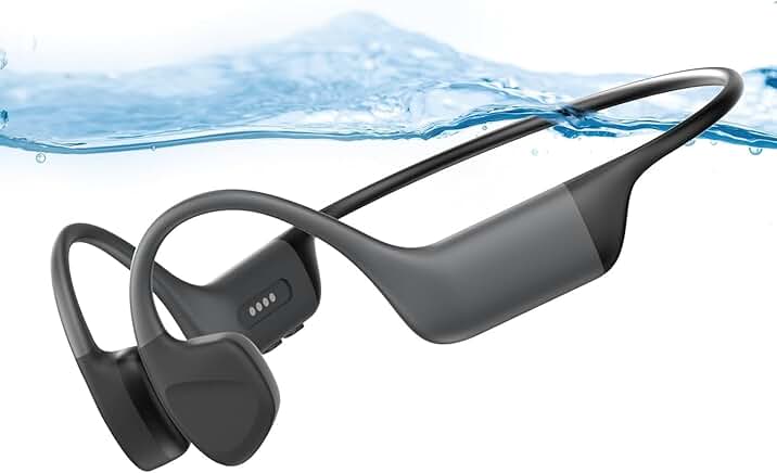 Waterproof Bone Conduction Headphones with 32GB Storage