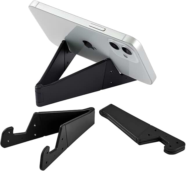 Three Portable Phone Stands for Desk
