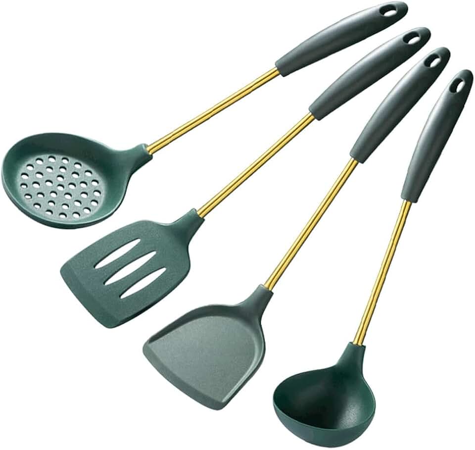 Silicone Spatula and Spoon for Cooking