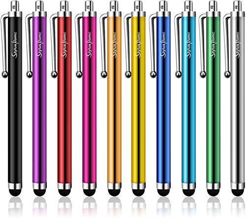 Stylus Pens for Touch Screens, 10 Pack High Precision Capacitive Stylus for iPad iPhone Tablets Samsung Galaxy All Universal Touch Screen Devices