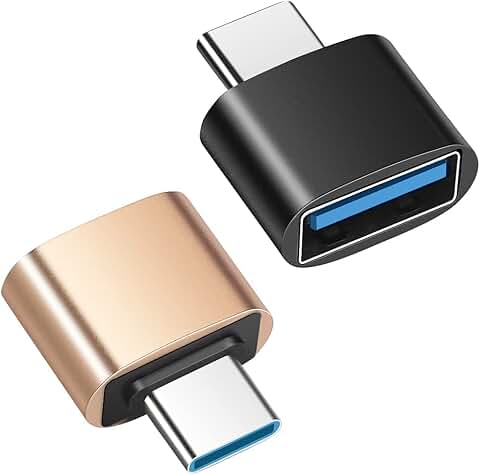 USB-C to USB 3.0 OTG Adapter, 2 Pieces