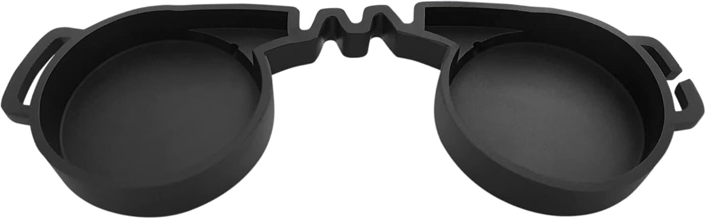 Black rubber eyepiece cover for 43-44.8mm binoculars
