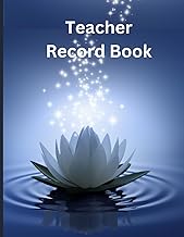 Class Attendance Record Book with Sign In/Out Tracker