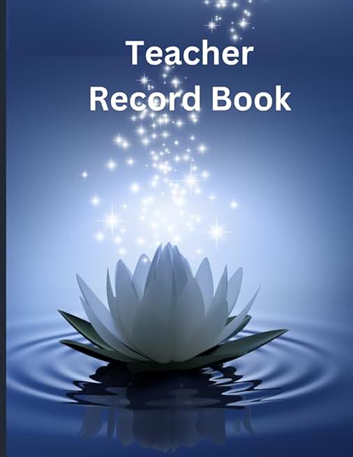 Class Attendance Record Book with Sign In/Out Tracker
