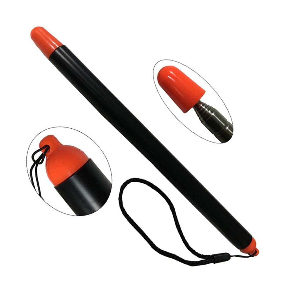 1 Piece Teachers Pointer Telescoping Teachers Pointer Retractable Teacher Pointer Extendable Whiteboard Pointer Presentation Teaching Pointer Sticks with Lanyard(Black, 39.37 inch)