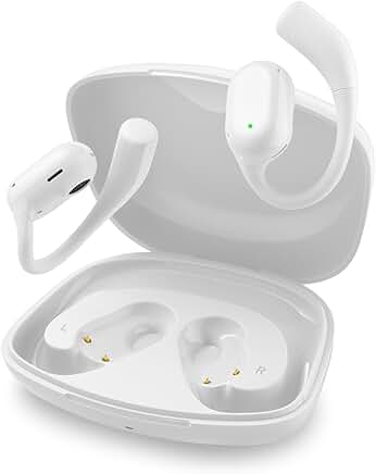 Open-ear headphones with 40-hour playtime and noise cancellation