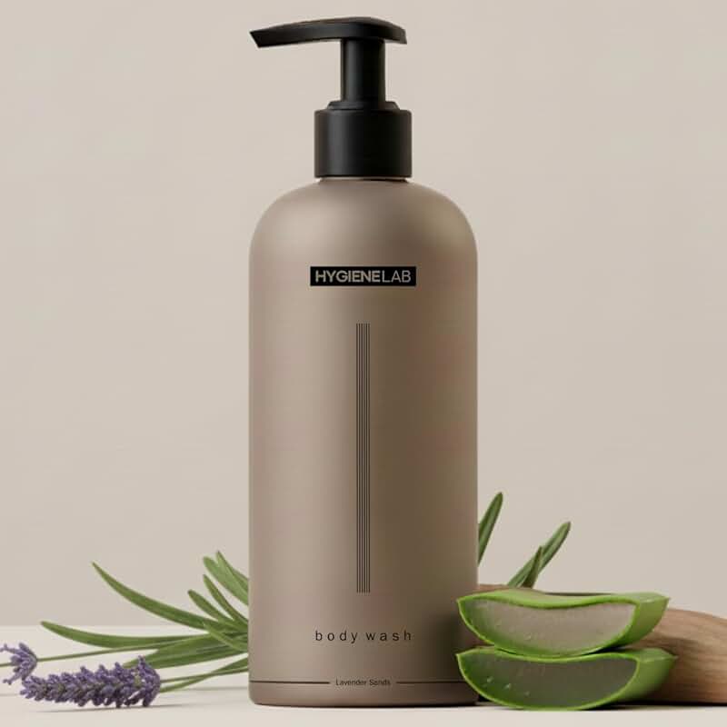 Gentle Men's Body Wash with Lavender Scent, 10 oz
