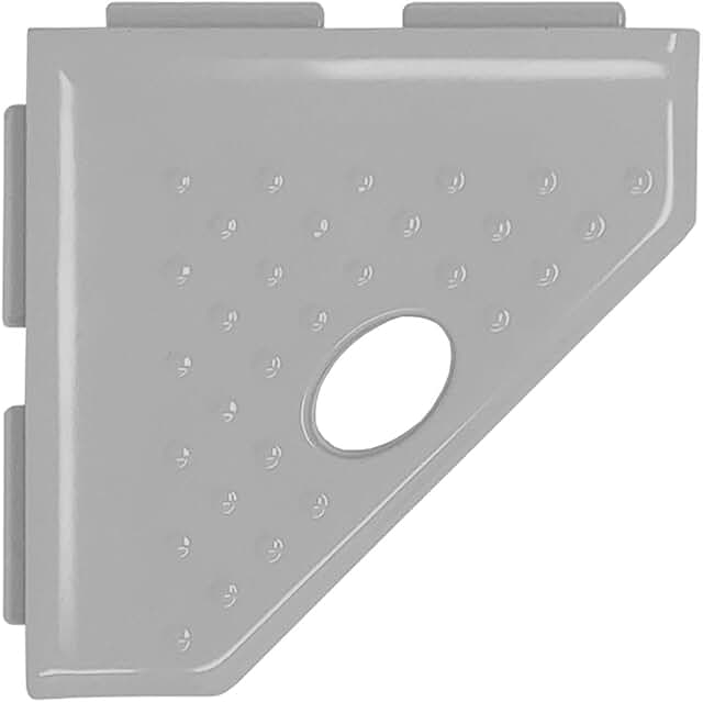 5-inch Corner Shower Footrest and Storage Shelf