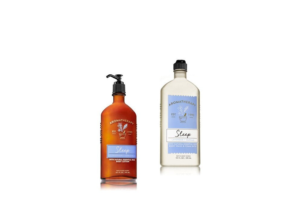 Aromatherapy  Lavender Vanilla  Wash  Lotion  Set