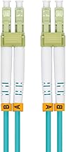 30M 10G OM3 Duplex Fiber Optic Patch Cord