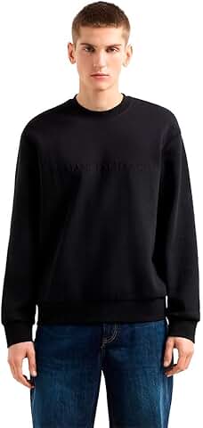 Men's Monochrome Stretch Bonded Logo Sweatshirt
