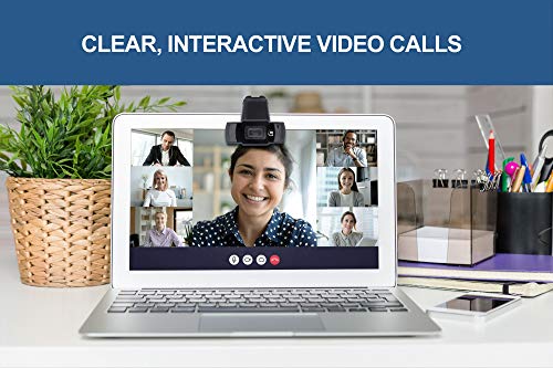1080p HD USB Webcam with Microphone - Use Web Camera on Computer, Laptop, PC - for Streaming, Video Calling, Recording, Conferencing - 3 Year Warranty - 461696