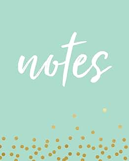Mint Green Polka Dot Notebook, 150 Pages
