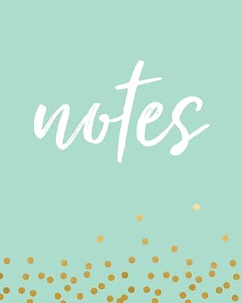 Mint Green Polka Dot Notebook, 150 Pages