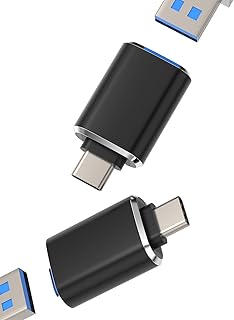 USB-C OTG Adapter for Camera and Devices (2 Pack)