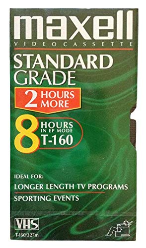 T-160 Std Standard Grade Videocassette