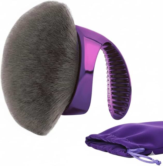 Large Kabuki Brush for Foundation, Bronzer, and Self Tanner