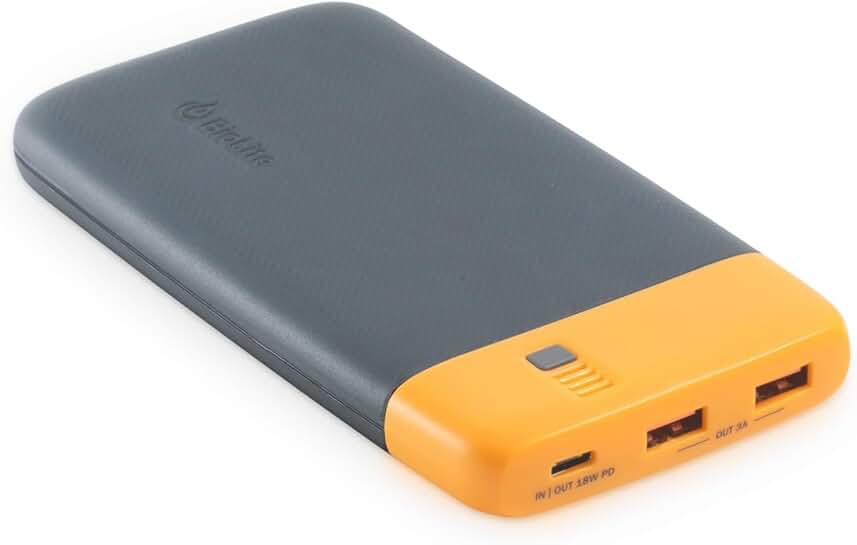 Portable 10,000mAh Power Bank with 18W USB-C and USB-A