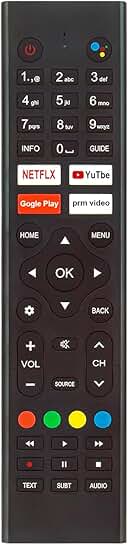 Remote Control for Walton TV with Voice Replacement