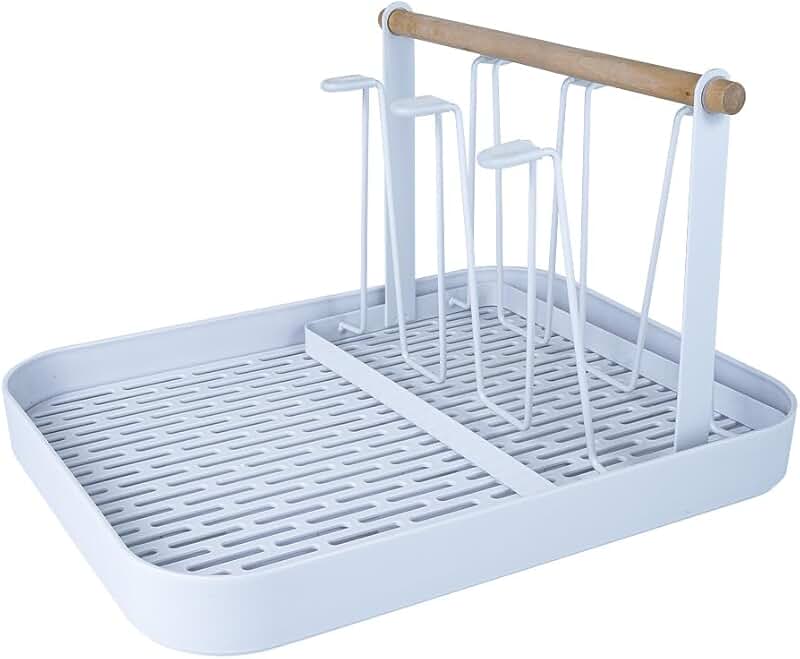 Large Grey Storage Basket with Lid and Handle