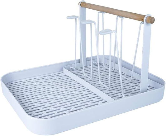Large Grey Storage Basket with Lid and Handle