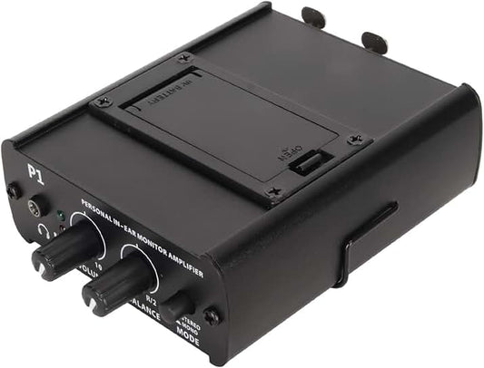 Portable headphone amplifier with dual XLR inputs and studio-grade preamp